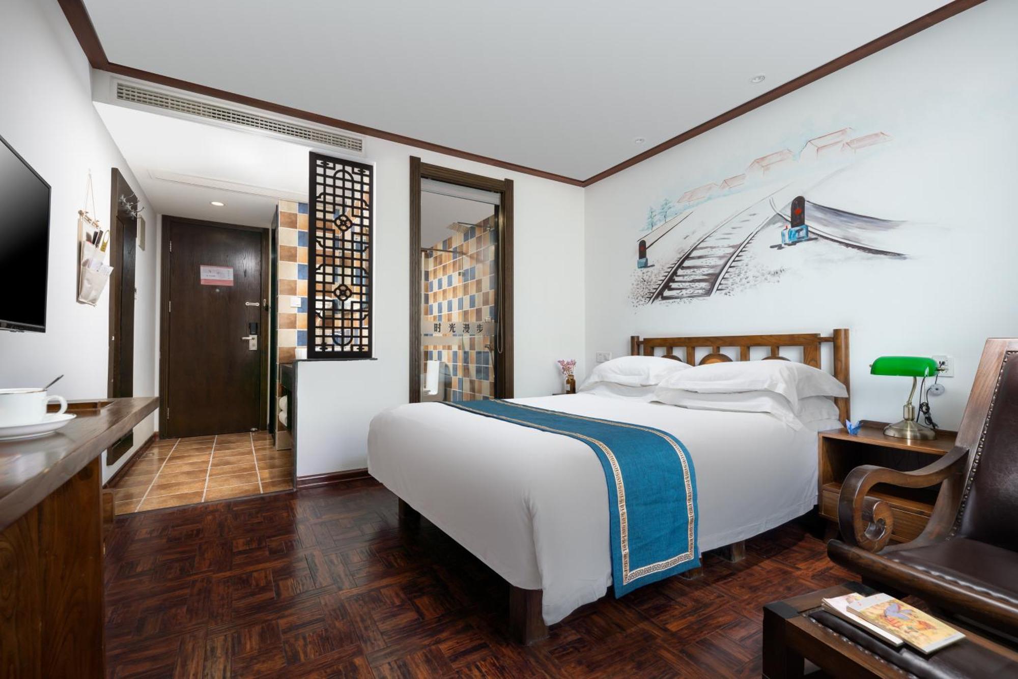 Nostalgia Hotel Near Tianjin Polar Ocean Word- Tianjin Fonte Joy World, 10 Minutes Drive Away From Tianjin Tanggu High-Speed Railway Station, Free Ice-Cream, Mineral Water, Snacks And Laundry Service, English Communication Well Exterior foto